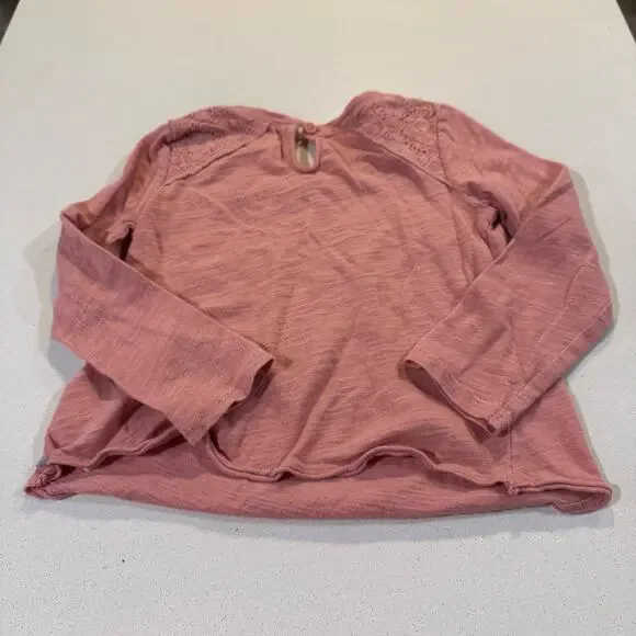Old Navy Toddler Girl 3T Pink Long Sleeve 100% Cotton - Picture 5 of 5